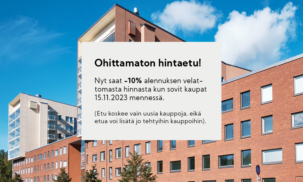 viherpihan aarteen julkisivukuva ja tieto syyskampanjasta